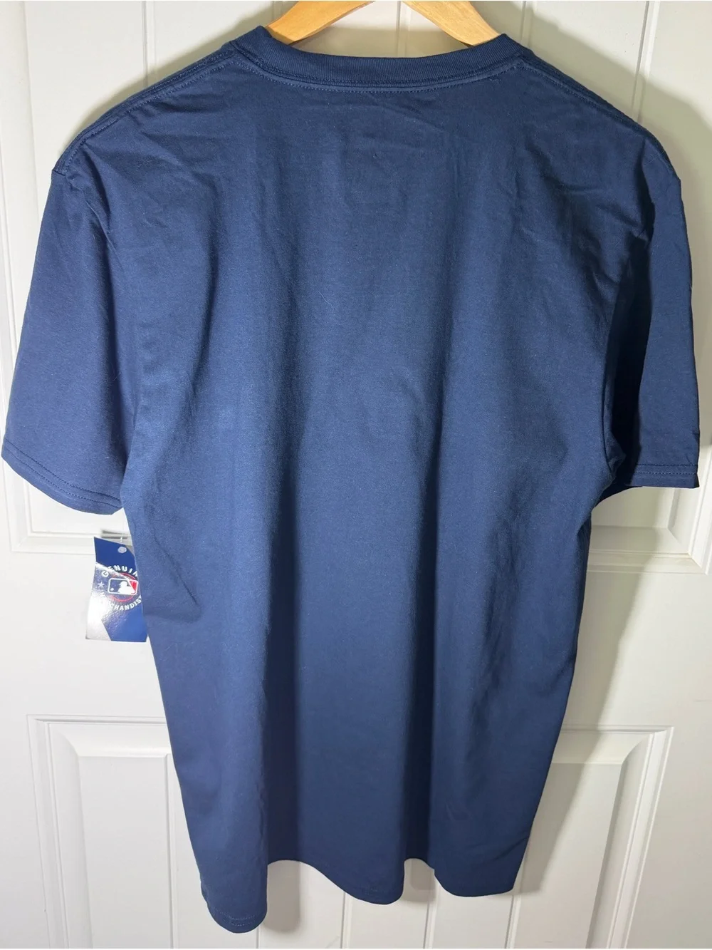 New York Yankees T Shirt NWT Mens Large Blue MLB - Picture 3 of 9